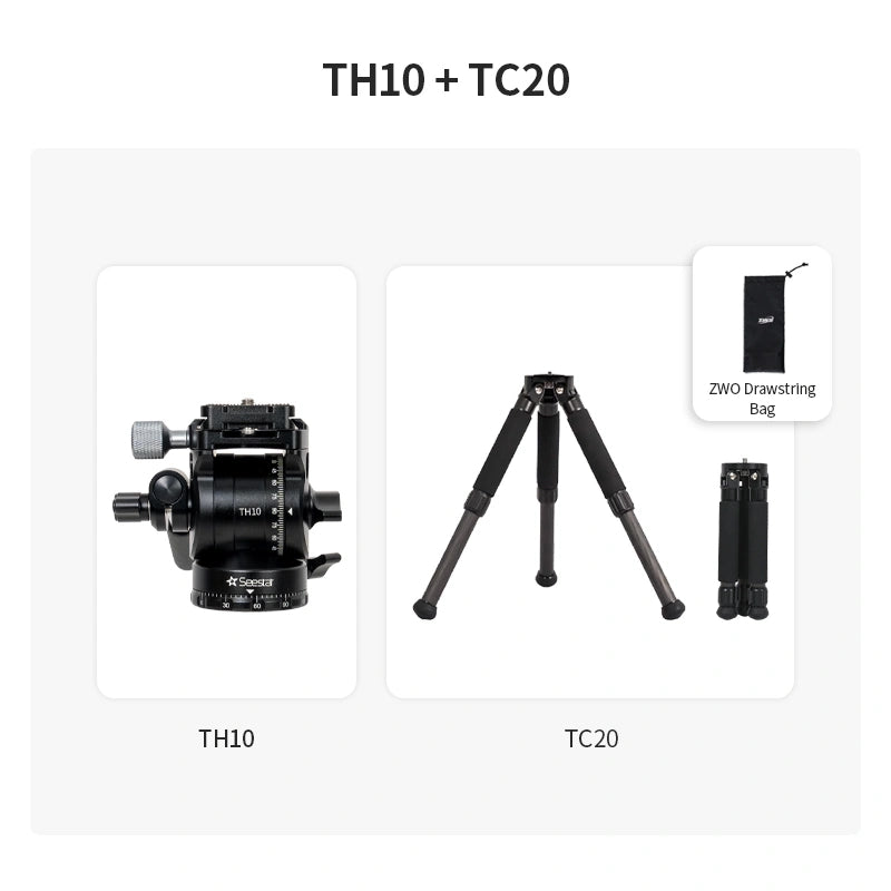 ZWO Seestar TH10 Fluid Tripod Head
