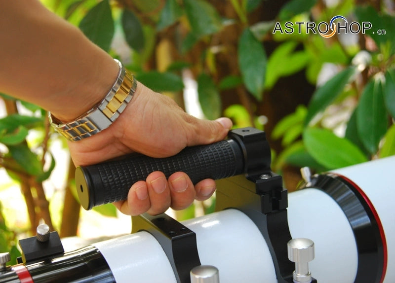 S8218 astronomical telescope handle load-bearing capacity: 40KG handle with silicone anti slip cover