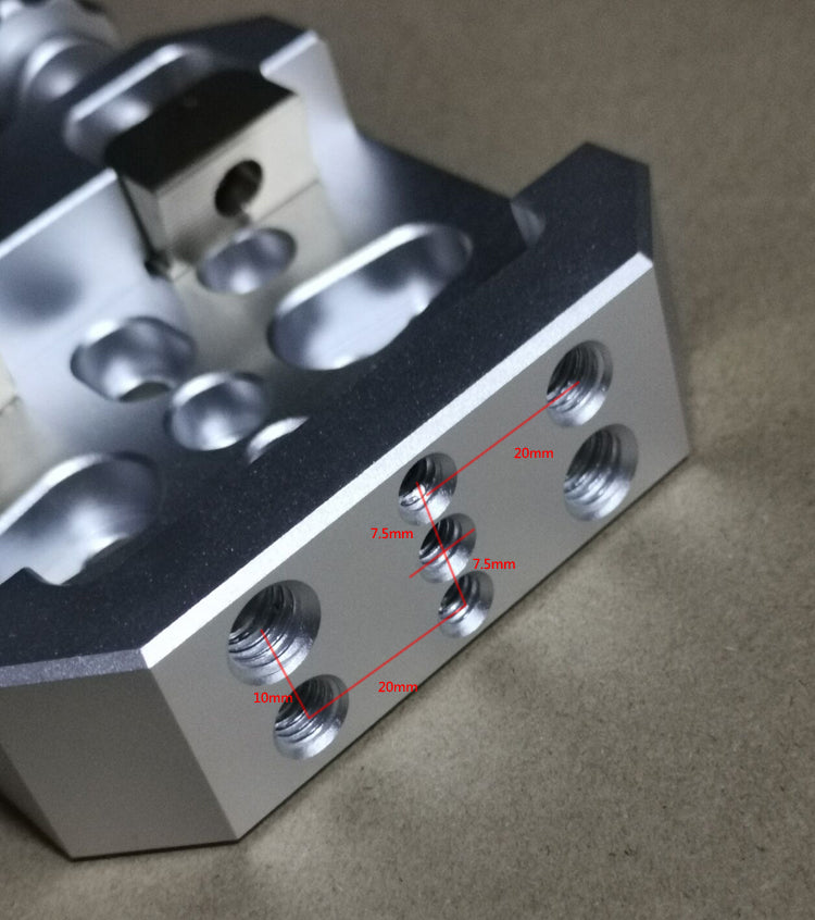 S7947 reinforced large dove tail groove large pan tilt plate fixed astronomical telescope equatorial instrument using V-shaped specification