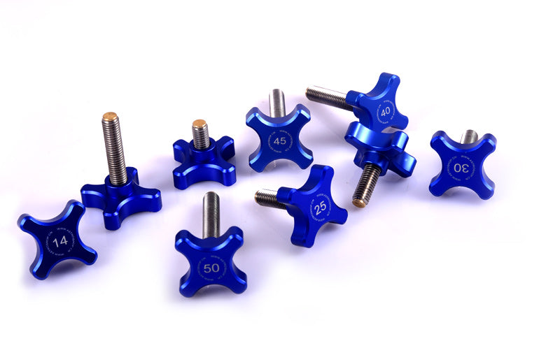 M8 hand screw with copper head protection, stainless steel screw CNC machined bolt head, stainless steel screw