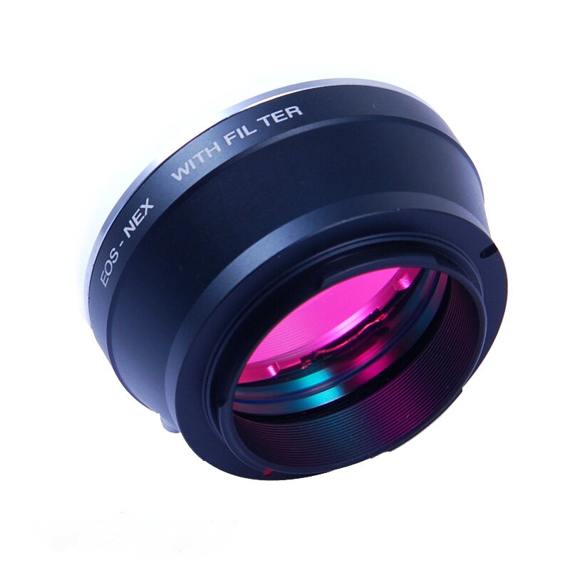 S8155 is suitable for EOS-NEX ring with built-in UHC light filter