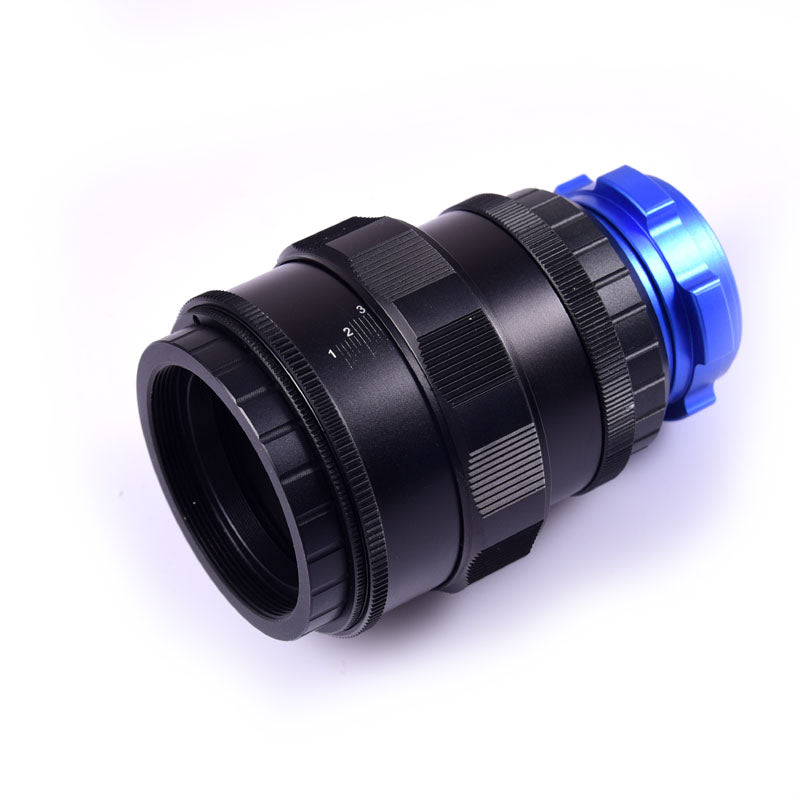 S8151 SCT to 1.25 spiral focusing, M48 to M48, M48 to 1.25 fast coaxial locking interface