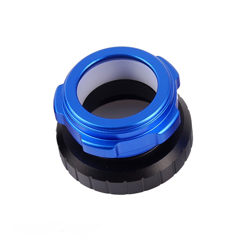Quickly lock M42, M48, M54 to 1.25 inch coaxial locking interface
