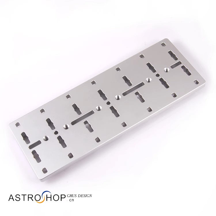 B235 widened D-type large platform plate astronomical telescope large gimbal plate dove tail plate loss many platform plate