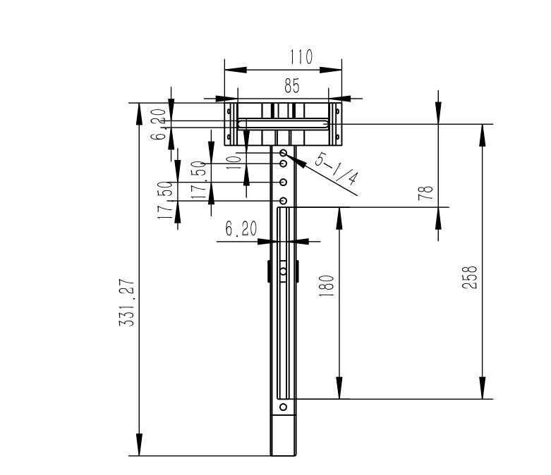 S8333 Multi-functional Handle with Dual V-STYLE Star Finder Groove