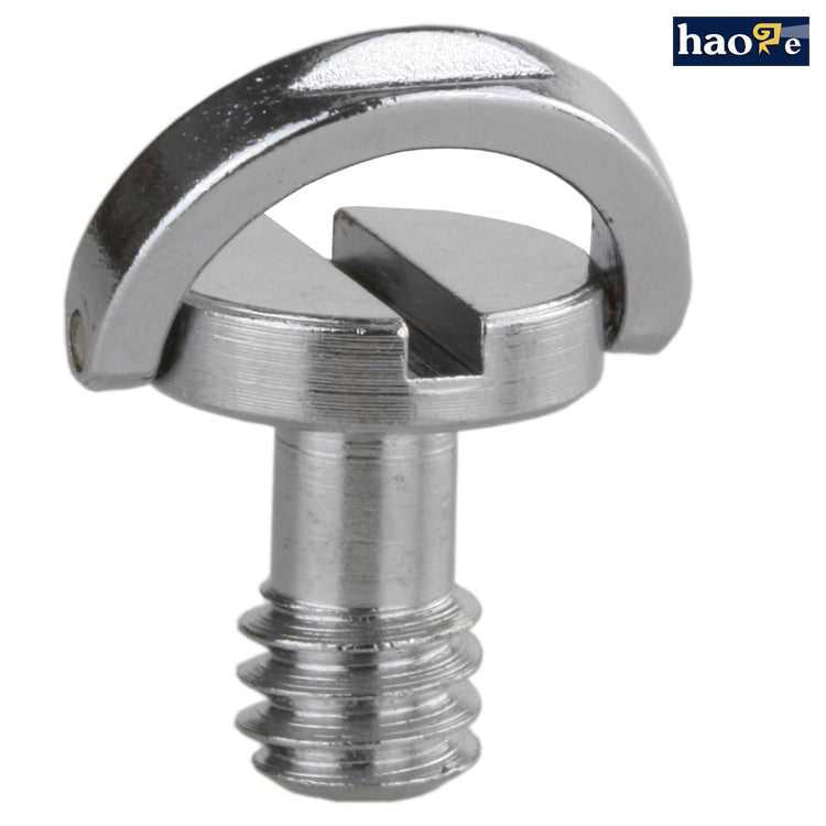 C-ring quick installation plate screw 1/4 screw stainless steel camera handle screw
