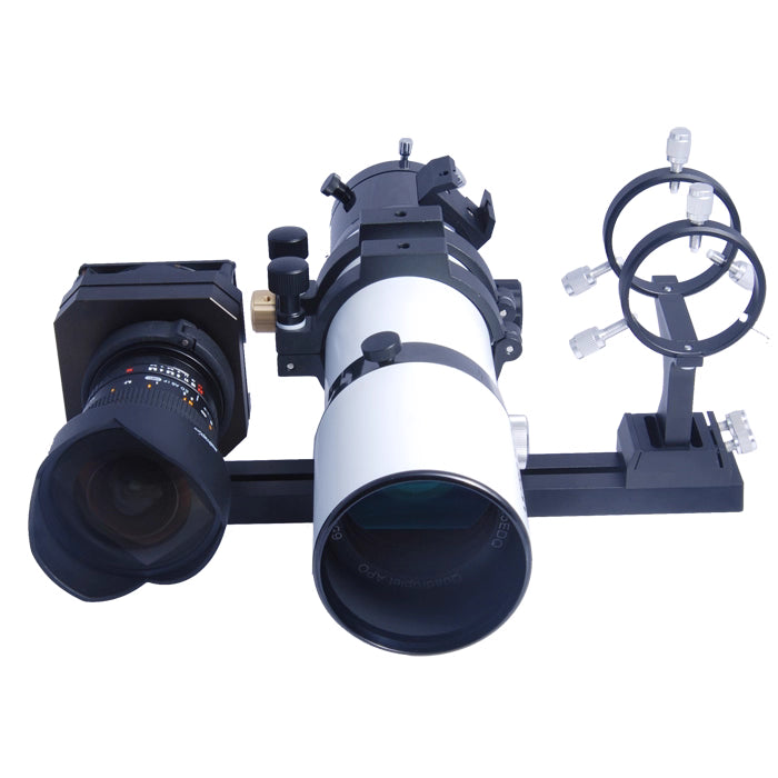 S7 V-type small astronomical telescope with a gimbal that can be connected to a camera and a star guide main mirror made entirely of metal