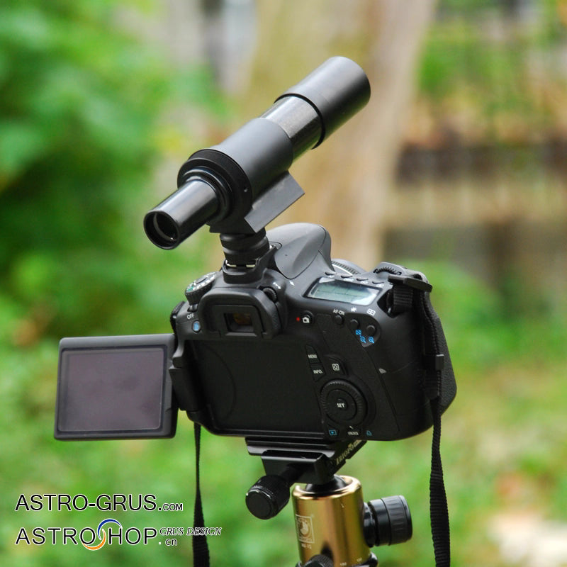 S8090 DSLR camera hot shoe star seeking mirror, ultra light and low center of gravity design with V-shaped star seeking groove hot shoe interface