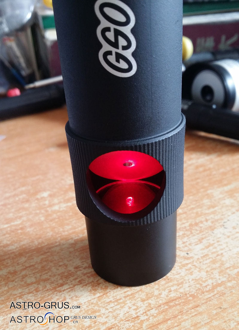 GSO Reflective telescope retroreflector laser calibrator with fine adjustment screws
