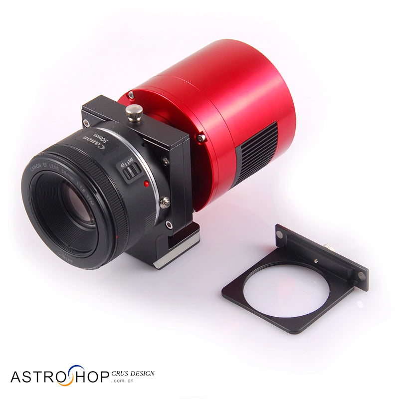 S8172 astronomical camera filter drawer suitable for Canon/Nikon lenses with QHY163M/C, ZW0071, etc