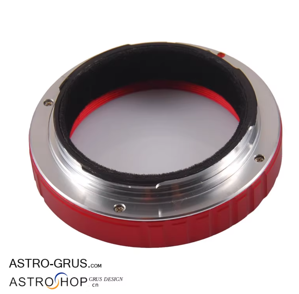 S8109 M48 copper ring suitable for Canon mouth, 10.8mm thickness, copper ring with velvet and matte finish