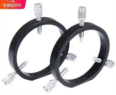 Astronomical telescope star guide system connection accessories, six point star guide rings (two for one pair)