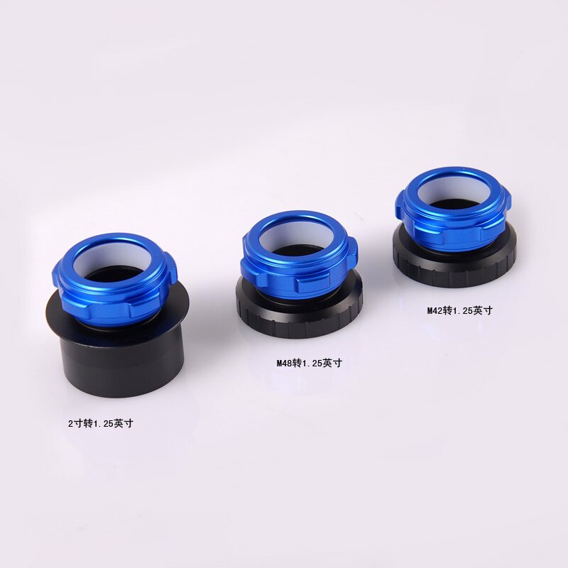 Quickly lock M42, M48, M54 to 1.25 inch coaxial locking interface