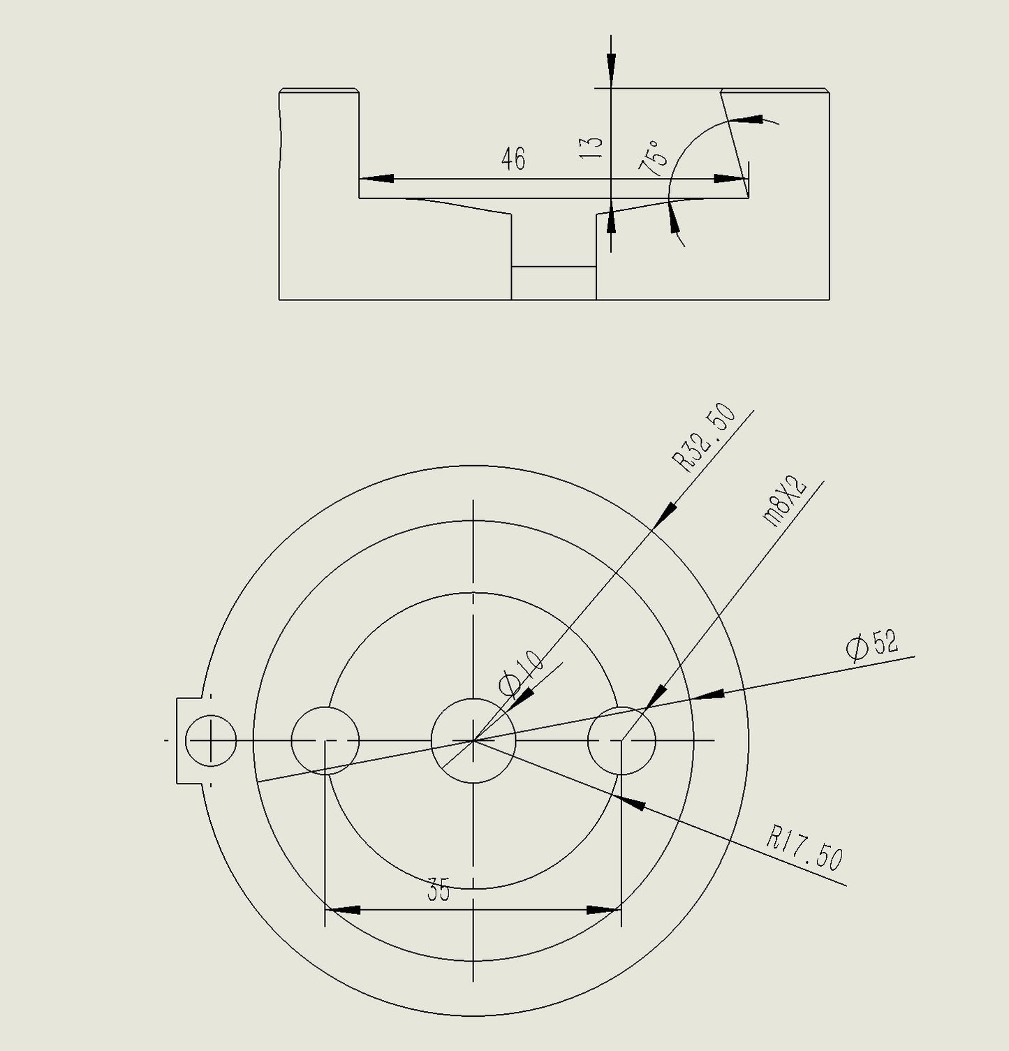 S8351 Astronomical micro-movement mount with  V Dovetail slot
