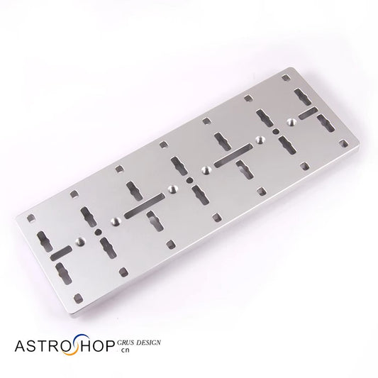 B235 widened D-type large platform plate astronomical telescope large gimbal plate dove tail plate loss many platform plate