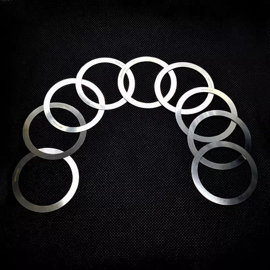 S8277 M42 flange plate 0.1-1mm, a total of 9 specifications of stainless steel flange gasket, astronomical deep space photography