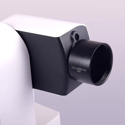 ZWO Seestar S30 intelligent astronomical telescope, lens cover, light shield, crosshairs, star finder, focusing fishbone plate, EQ latitude adjustment