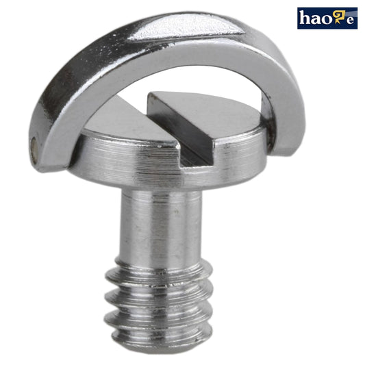 C-ring quick installation plate screw 1/4 screw stainless steel camera handle screw