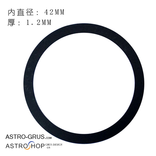 S8135  M42-1.2mm flange distance M42 gasket aluminum alloy flange plate
